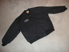 MENS RED KAP MECHANICS UNIFORM WORK QUILTED JACKET BLACK X-LARGE "TONY" 