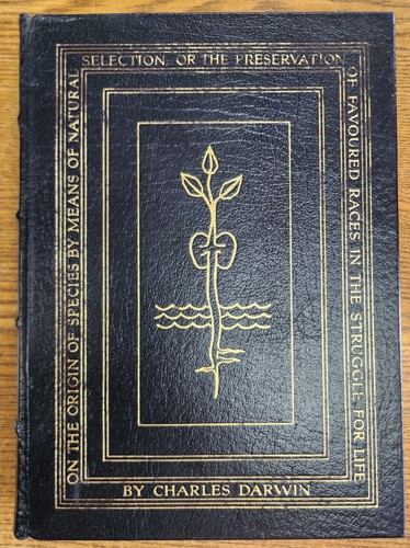 EASTON PRESS - ON THE ORIGIN OF SPECIES - CHARLES DARWIN - VERY GOOD - Imagen 2 de 5