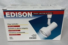 Edison Step Cylinder Lamp for Track Lighting System #9303 New US5
