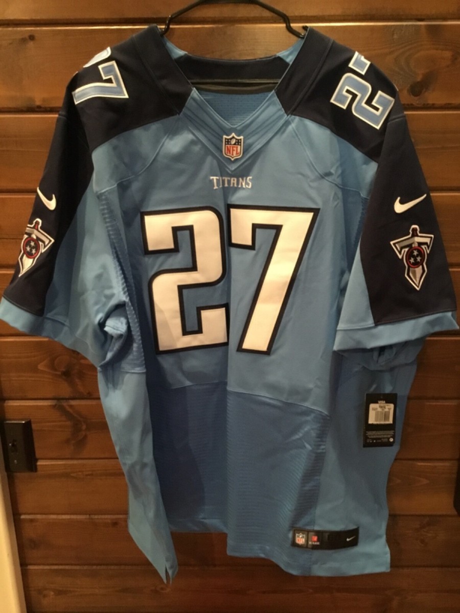 Eddie George Tennessee Titans NIke On Field STITCHED NFL Blue