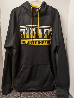Appalachian State Mountaineers Colosseum NWOT Pullover Hoodie Black S