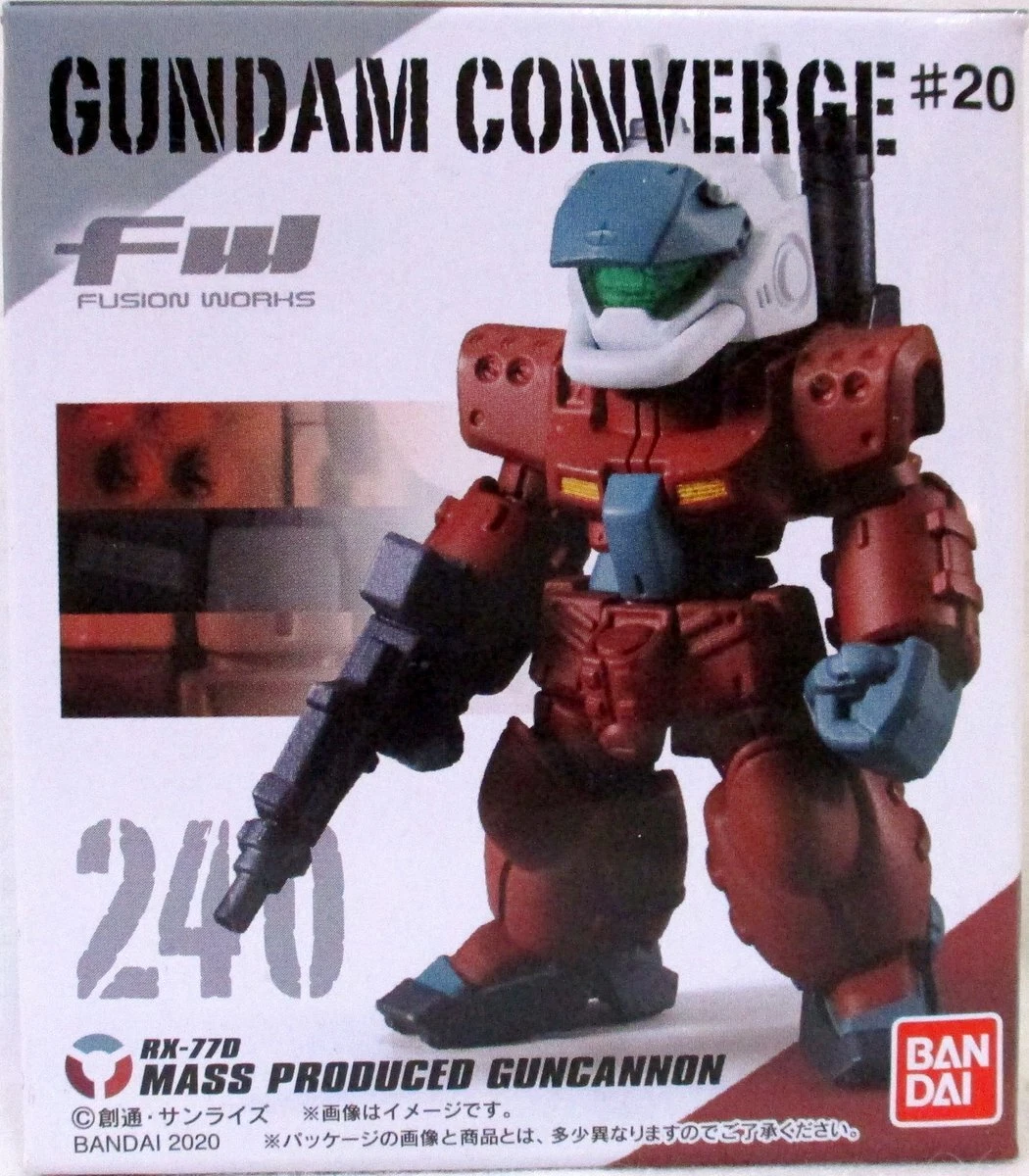 BANDAI Fusion Works (FW) Gundam Converge #20 Guncannon Mass