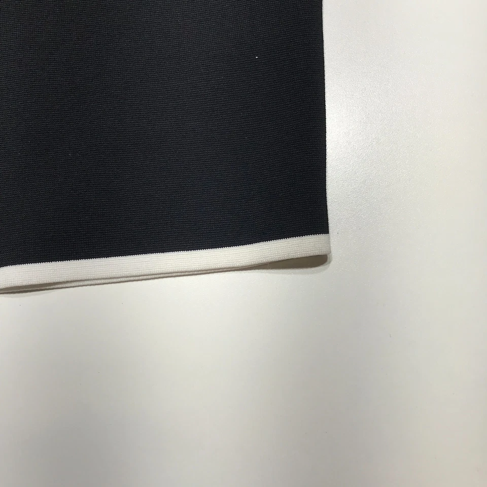 Ponte negro Express Body Contour con ribete blanco favorecedor Essentials falda talla XL Foto 4 de 4