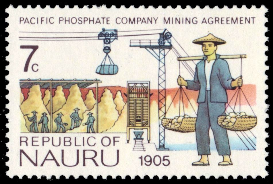 ◆Haruru◆ NAURU 121 - Pacific Phosphate Mining Company Agreement