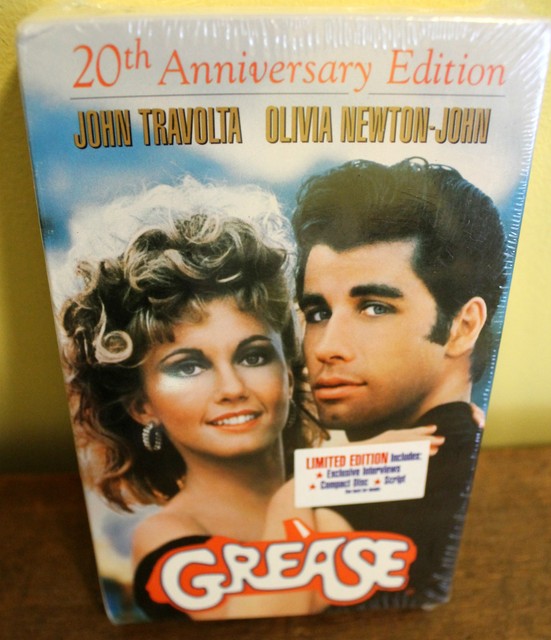 Grease (VHS, 1998, 20th Anniversary Edition) for sale online eBay