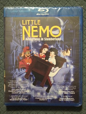 Little Nemo Adventures in Slumberland Bluray w/ Pilot Films ***BRAND NEW***