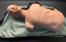 Simulaids Adult Training CPR Manikin Torso with Bag