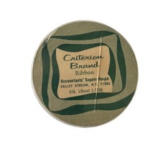 Vintage Typewriter Ribbon And Container, New Old Stock thumbnail