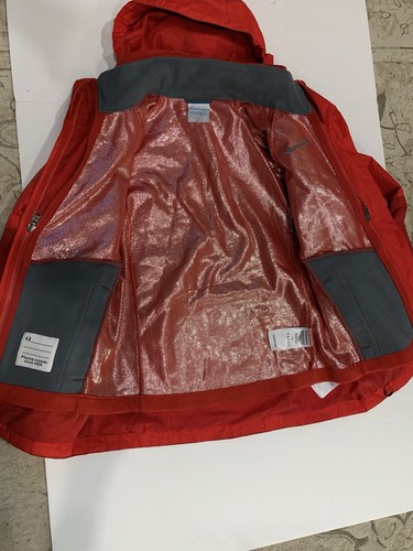 Columbia 3 In 1 Omni Heat Red Youth Waterproof / Ski Jacket Size Medium 10-12 - Picture 6 of 10