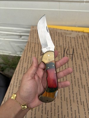 Frost Cutlery 4in Single Blade Folding Knife  Solingen Steel