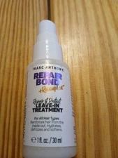 Marc Anthony Repair Bond + Rescuplex  Leave-In Treatment 1oz Hydrates defrizz 