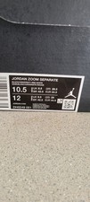 Nike Air Jordan Zoom Separate, 10.5 Men's/12W, DH0249-051 Black/White/Red