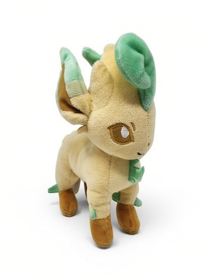 Pokemon Center Leafeon Plush 8 Inch Stuffed Animal Eevee Evolution 2017 Nintendo