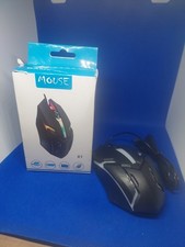 Non-Slip Wired Gaming Mouse For Home / Office. Black