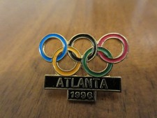 Pin Atlanta 1996 USA Olympische Ringe Olympia OLYMPICS Olympic rings 