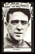 1973 TCMA All-Time Greats Joe Tinker Cubs EX-MT+ *d1