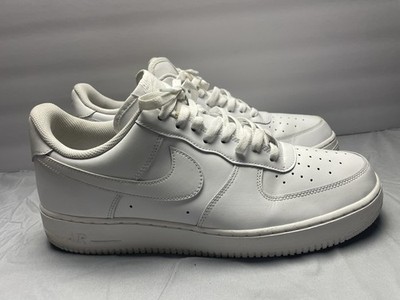 Nike Air Force One Mens  Size 14 Triple White CW2288-111 Great Condition Clean