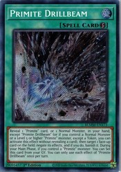 Primite Drillbeam BLMM-EN173 Secret Rare 1st Edition