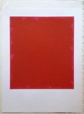 Bernd Berner, expresionismo abstracto, litografía de 1971