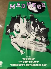 Madness PROMO POSTER 1983 Album Our House UK Band Ska New Wave FREE SHIPPING
