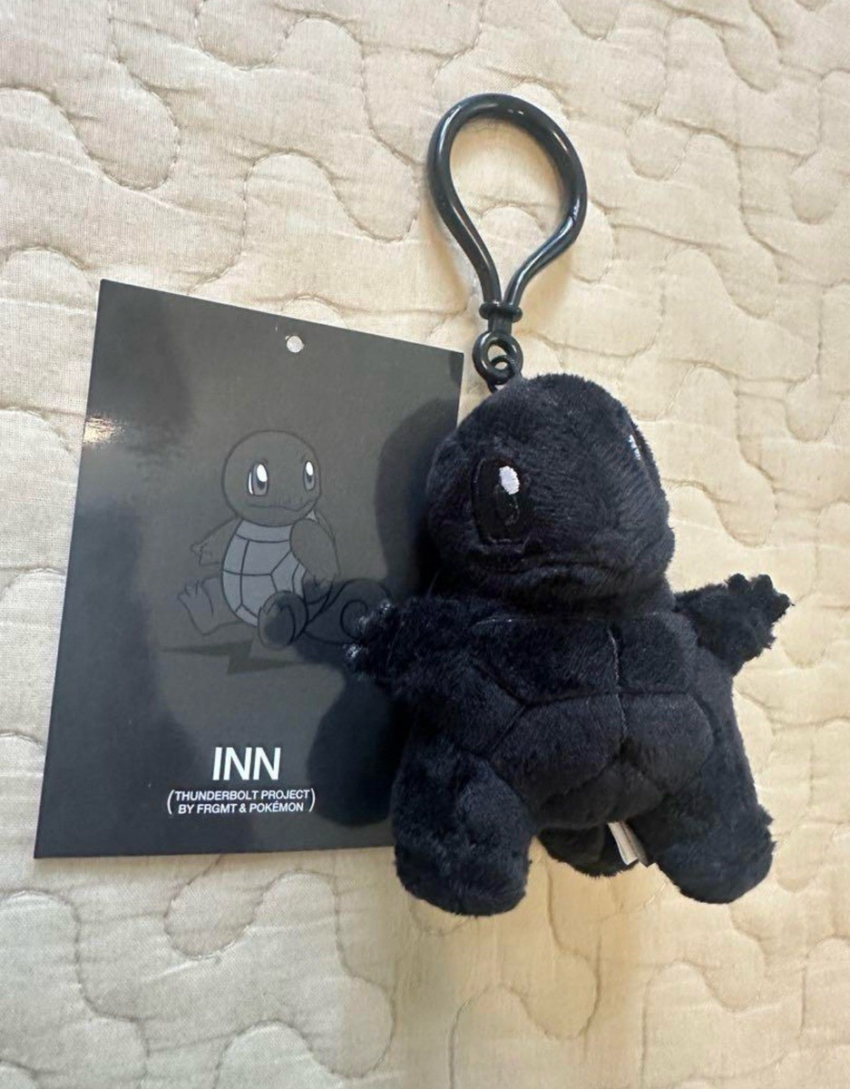 Squirtle Pokemon Fragment Inn Thunderbolt Project Keychain