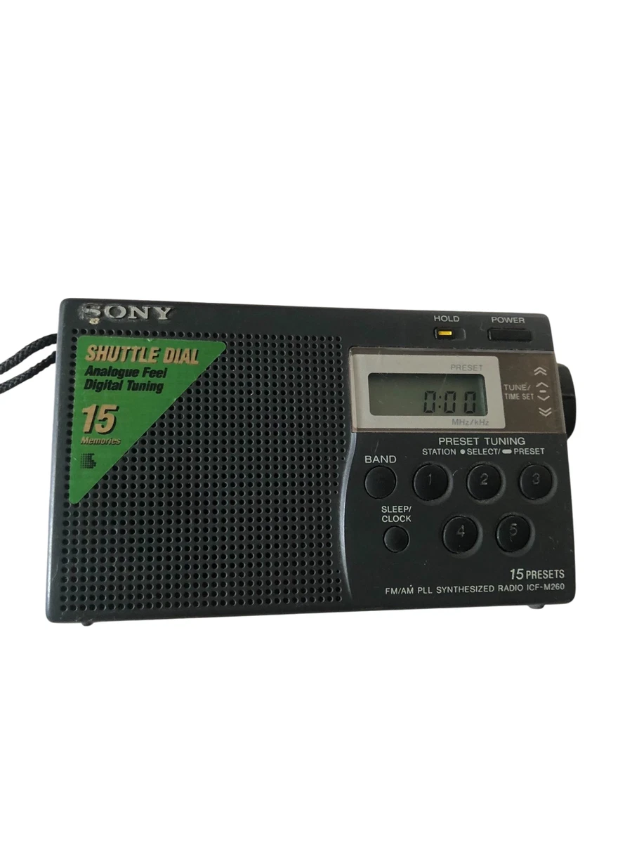Las mejores ofertas en Sony AM/FM radios AM/FM portátil de