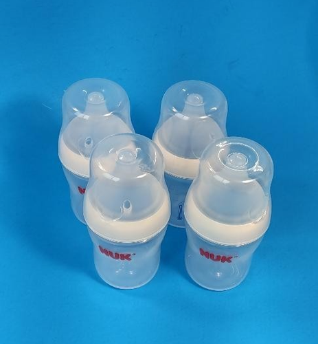 NUK Perfect Match Biberón 4 OZ Flujo Lento Anti Cólicos Ventilación de Aire Paquete de 4 Nuevo - Imagen 4 de 6