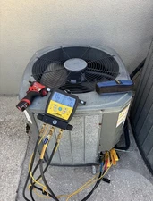 Fieldpiece Digital Gauges 3 Port With Yellow Jacket Low Loss Hoses And Clamps