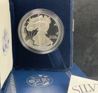 2003-W $1 AMERICAN SILVER EAGLE PROOF  1 oz .999 GEM PROOF w/OGP & COA, #0171