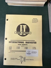 I&T Shop Service Manual IH-32 International Harvester 706 756 806 856 1206 1256