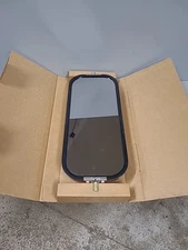 NOS Delbar HR-64 7" X 16"  Stainless Steel Mirror Head-West Coast Kenworth, Etc