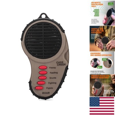 Ergo Handheld Electronic Hunting Call - 5 Authentic Calls in a Compact Design