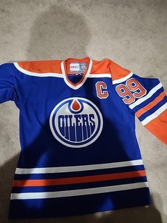 Edmonton Oilers Wayne Gretzky Jersey Medium Ccm Vintage