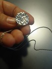 Hershey Kiss Necklace Silver Colored — photo 4