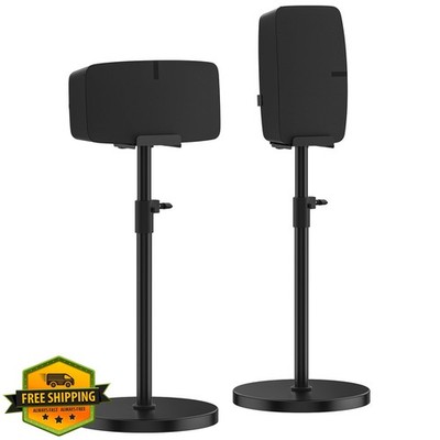 Yibracki Sonos Five Play:5 Speaker Stand Black 2 Pack
