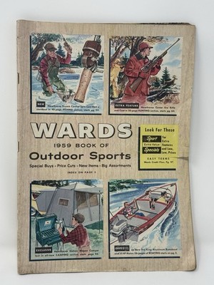1959 MONTGOMERY WARDS OUTDOOR SPORTS CATALOG FISHING