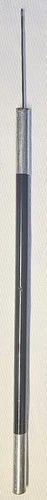 18" Vintage Magicians Wand w/17¾" Steel Pop Out Needle Flowers Magic Trick Tool - product listing photo