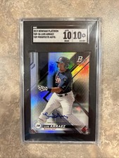 2019 Bowman Platinum Top Prospects Auto Luis Arraez SGC 10/10 PRISTINE