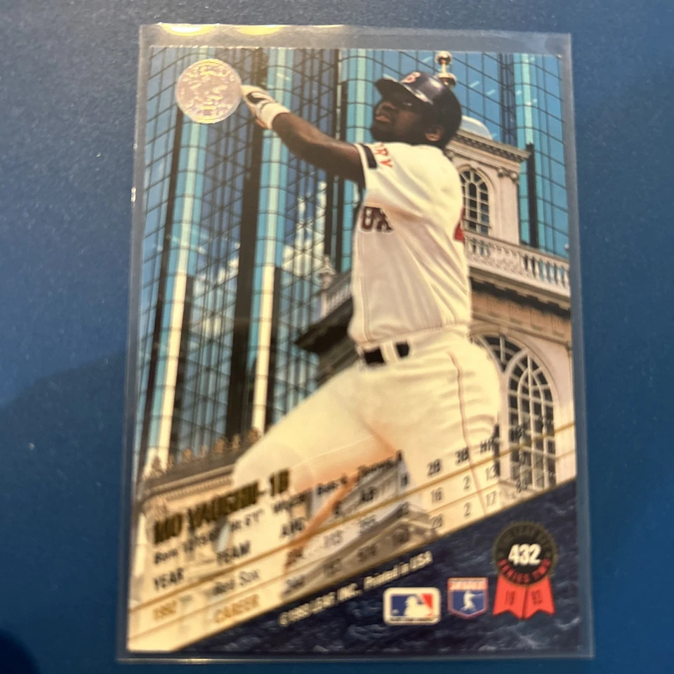 1993 Leaf - Mo Vaughn #432 - Image 2 of 2