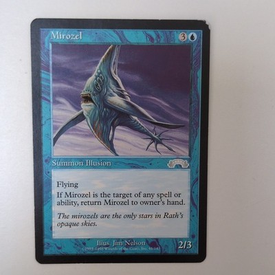 Wizards of the Coast Magic The Gathering Mirozel Kreatur Exodus Blau Englisch