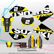 SUZUKI DRZ 400 custom graphics kit stickers