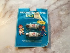 Vintage Unopened Raggedy Ann And Andy Jingle Shoe Ties