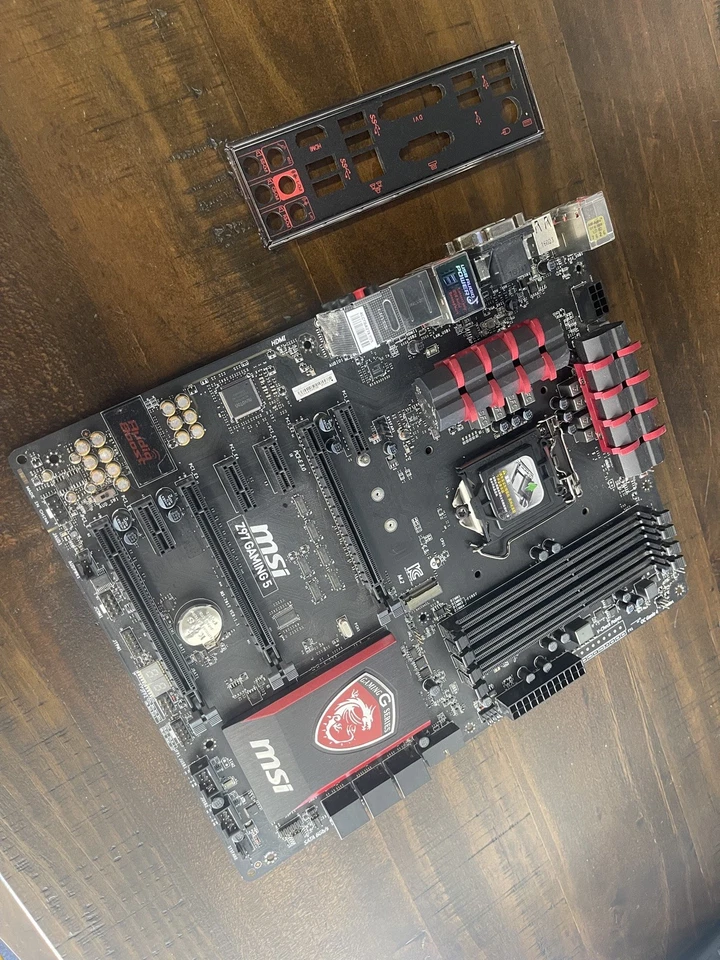 Материнская плата MSI Z97-Gaming 5 Intel LGA1150 DDR3 ATX НЕПРОВЕРЕННАЯ - Изображение 2 из 2