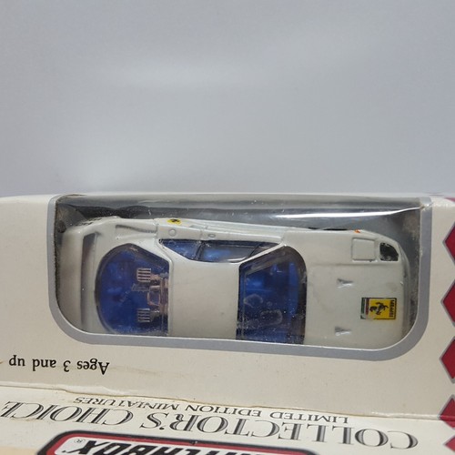 Vintage 1994 Matchbox Collector's Choice White FERRARI F40 - MIOB - Thailand - Picture 3 of 6