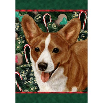 Welsh Corgi Cardigan Red White Holiday Treats Flag Ebay