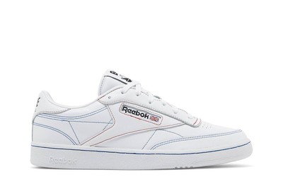Reebok BAPE x Club C 85 'White' Q47367 Men's Shoes