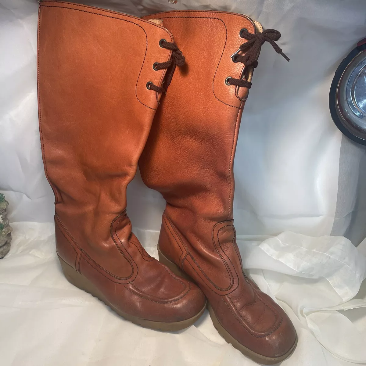 Womens italian leather boots top