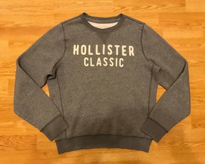 grey hollister jumper