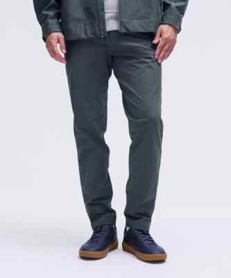 lululemon ABC Slim-Fit Trouser 30L Stretch Cotton VersaTwill. Oil Grey. NWT