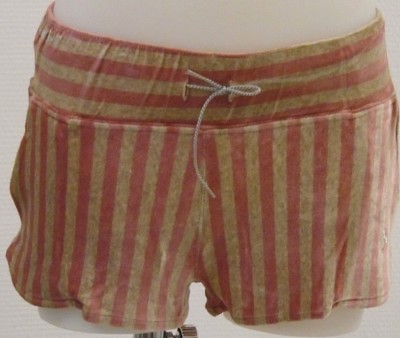 Mauro Grifoni Denim Shorts gestreift, Größe M